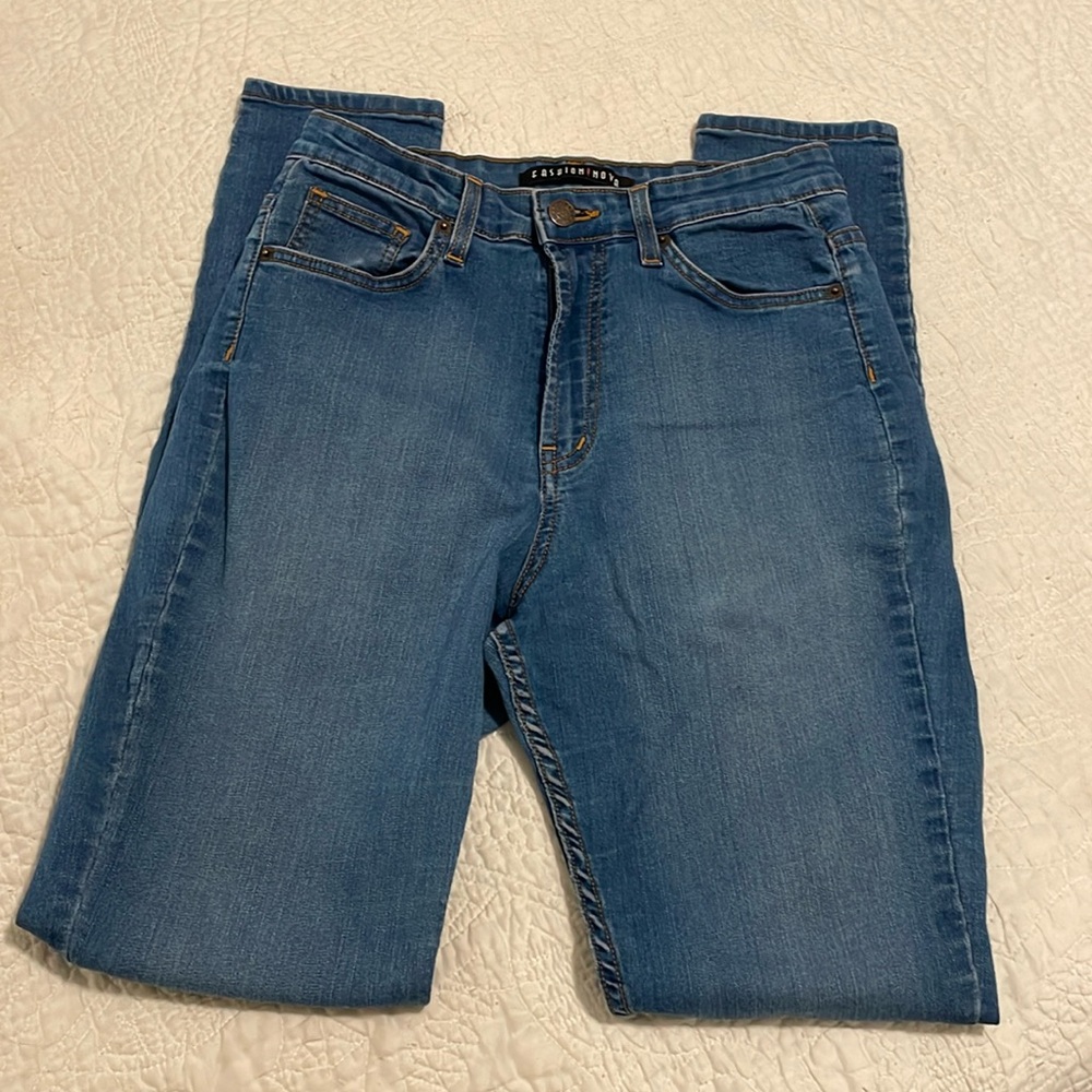Fashion Nova Medium Wash Skinny Jeans